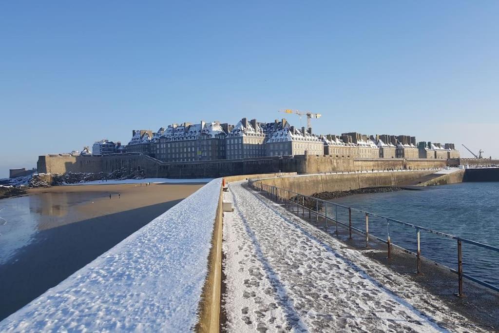 Appartement A 30M De La Plage Du Sillon. Saint-Malo Dış mekan fotoğraf